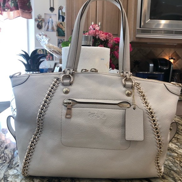 Coach Prairie Whipstitch Satchel - Picture 2 of 16